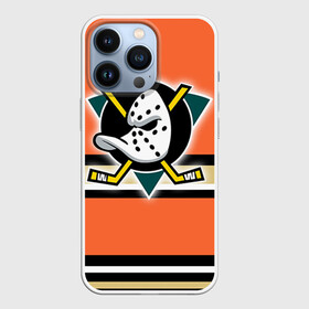 Чехол для iPhone 13 Pro с принтом Хоккей 7 в Петрозаводске,  |  | Тематика изображения на принте: anaheim ducks | nhl | stanley cup | кубок стенли | кубок стэнли | нхл | хоккей | хоккейный клуб