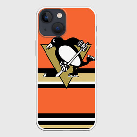 Чехол для iPhone 13 mini с принтом Хоккей 10 в Петрозаводске,  |  | nhl | pittsburgh penguins | stanley cup | кросби | кубок стенли | кубок стэнли | малкин | нхл | пингвинс | питтсбург пингвинз | сидни кросби | хоккей | хоккейный клуб