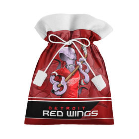 Подарочный 3D мешок с принтом Detroit Red Wings в Петрозаводске, 100% полиэстер | Размер: 29*39 см | Тематика изображения на принте: detroit red wings | nhl | stanley cup | детройд | детройт ред уингз | кубок стенли | кубок стэнли | марченко | нхл | хоккей | хоккейный клуб