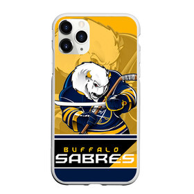 Чехол для iPhone 11 Pro матовый с принтом Buffalo Sabres в Петрозаводске, Силикон |  | buffalo sabres | nhl | stanley cup | баффало сейбрз | буффало | кубок стенли | кубок стэнли | куликов | нхл | хоккей | хоккейный клуб