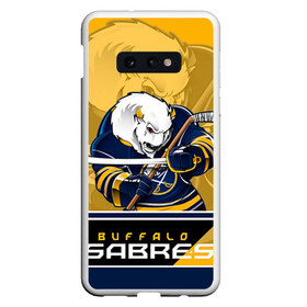 Чехол для Samsung S10E с принтом Buffalo Sabres в Петрозаводске, Силикон | Область печати: задняя сторона чехла, без боковых панелей | buffalo sabres | nhl | stanley cup | баффало сейбрз | буффало | кубок стенли | кубок стэнли | куликов | нхл | хоккей | хоккейный клуб