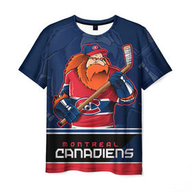 Мужская футболка 3D с принтом Montreal Canadiens в Петрозаводске, 100% полиэфир | прямой крой, круглый вырез горловины, длина до линии бедер | montreal canadiens | nhl | stanley cup | емелин | кубок стенли | кубок стэнли | марков | монреаль | монреаль канадиенс | нхл | радулов | хоккей | хоккейный клуб