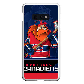 Чехол для Samsung S10E с принтом Montreal Canadiens в Петрозаводске, Силикон | Область печати: задняя сторона чехла, без боковых панелей | montreal canadiens | nhl | stanley cup | емелин | кубок стенли | кубок стэнли | марков | монреаль | монреаль канадиенс | нхл | радулов | хоккей | хоккейный клуб