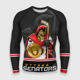 Мужской рашгард 3D с принтом Ottawa Senators в Петрозаводске,  |  | nhl | ottawa senators | stanley cup | кубок стенли | кубок стэнли | нхл | оттава сенаторз | сенаторс | хоккей | хоккейный клуб