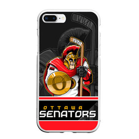 Чехол для iPhone 7Plus/8 Plus матовый с принтом Ottawa Senators в Петрозаводске, Силикон | Область печати: задняя сторона чехла, без боковых панелей | nhl | ottawa senators | stanley cup | кубок стенли | кубок стэнли | нхл | оттава сенаторз | сенаторс | хоккей | хоккейный клуб