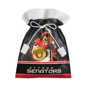 Подарочный 3D мешок с принтом Ottawa Senators в Петрозаводске, 100% полиэстер | Размер: 29*39 см | nhl | ottawa senators | stanley cup | кубок стенли | кубок стэнли | нхл | оттава сенаторз | сенаторс | хоккей | хоккейный клуб