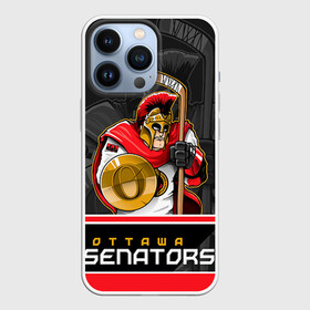 Чехол для iPhone 13 Pro с принтом Ottawa Senators в Петрозаводске,  |  | Тематика изображения на принте: nhl | ottawa senators | stanley cup | кубок стенли | кубок стэнли | нхл | оттава сенаторз | сенаторс | хоккей | хоккейный клуб