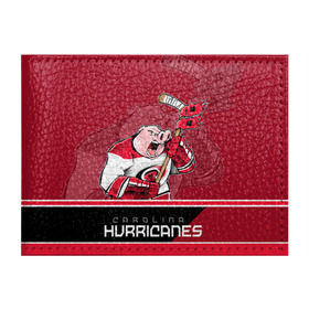 Обложка для студенческого билета с принтом Carolina Hurricanes в Петрозаводске, натуральная кожа | Размер: 11*8 см; Печать на всей внешней стороне | carolina hurricanes | nhl | stanley cup | каролина | каролина харрикейнз | кубок стенли | кубок стэнли | нхл | хоккей | хоккейный клуб | хурикэйнс
