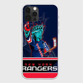 Чехол для iPhone 12 Pro с принтом New York Rangers в Петрозаводске, силикон | область печати: задняя сторона чехла, без боковых панелей | new york rangers | nhl | stanley cup | кубок стенли | кубок стэнли | нхл | нью йорк рейнджерс | нью йорк рейнджеры | рейнджеры | хоккей | хоккейный клуб