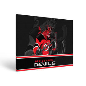 Холст прямоугольный с принтом New Jersey Devils в Петрозаводске, 100% ПВХ |  | Тематика изображения на принте: new jersey devils | nhl | stanley cup | дъяволы нью джерси | калинин | кубок стенли | кубок стэнли | нхл | нью джерси девилз | хоккей | хоккейный клуб