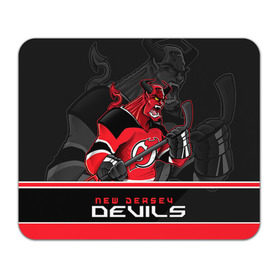 Коврик прямоугольный с принтом New Jersey Devils в Петрозаводске, натуральный каучук | размер 230 х 185 мм; запечатка лицевой стороны | new jersey devils | nhl | stanley cup | дъяволы нью джерси | калинин | кубок стенли | кубок стэнли | нхл | нью джерси девилз | хоккей | хоккейный клуб