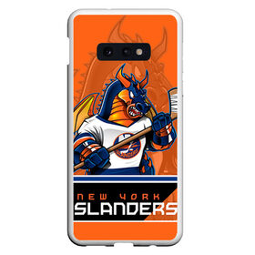 Чехол для Samsung S10E с принтом New York Islanders в Петрозаводске, Силикон | Область печати: задняя сторона чехла, без боковых панелей | new york islanders | nhl | stanley cup | айлендерс | кубок стенли | кубок стэнли | кулемин | нхл | нью йорк айлендерс | хоккей | хоккейный клуб