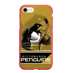 Чехол для iPhone 7/8 матовый с принтом Pittsburgh Penguins в Петрозаводске, Силикон | Область печати: задняя сторона чехла, без боковых панелей | nhl | pittsburgh penguins | stanley cup | кросби | кубок стенли | кубок стэнли | малкин | нхл | пингвинс | питтсбург пингвинз | сидни кросби | хоккей | хоккейный клуб