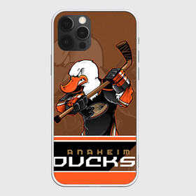 Чехол для iPhone 12 Pro с принтом Anaheim Ducks в Петрозаводске, силикон | область печати: задняя сторона чехла, без боковых панелей | anaheim ducks | nhl | stanley cup | кубок стенли | кубок стэнли | нхл | хоккей | хоккейный клуб