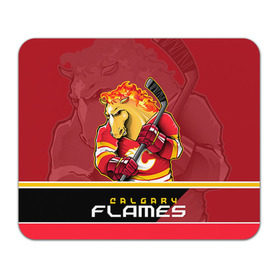 Коврик прямоугольный с принтом Calgary Flames в Петрозаводске, натуральный каучук | размер 230 х 185 мм; запечатка лицевой стороны | calgary flames | nhl | stanley cup | калгари флэймз | кубок стенли | кубок стэнли | нхл | флэймс | хоккей | хоккейный клуб