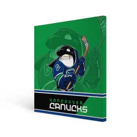 Холст квадратный с принтом Vancouver Canucks в Петрозаводске, 100% ПВХ |  | nhl | stanley cup | vancouver canucks | ванкувер | ванкувер кэнакс | кубок стенли | кубок стэнли | нхл | трямкин | хоккей | хоккейный клуб