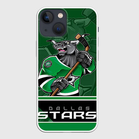 Чехол для iPhone 13 mini с принтом Dallas Stars в Петрозаводске,  |  | dallas stars | nhl | stanley cup | даллас | даллас старз | кубок стенли | кубок стэнли | ничушкин | нхл | хоккей | хоккейный клуб