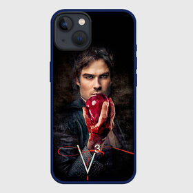 Чехол для iPhone 13 с принтом Дневники вампира 12 в Петрозаводске,  |  | the vampire diaries | вампир | вампиры | деймон | дневники вампира | древнейшие | дэймон | дэймон сальваторе | елега гилберт | елена | сальваторе | стефан | стефан сальваторе | стэфан