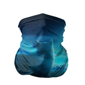 Бандана-труба 3D с принтом Blue Moon в Петрозаводске, 100% полиэстер, ткань с особыми свойствами — Activecool | плотность 150‒180 г/м2; хорошо тянется, но сохраняет форму | пейзаж | фантастический
