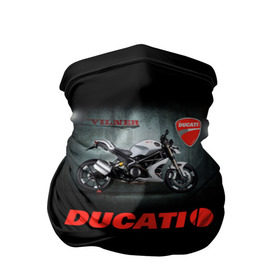 Бандана-труба 3D с принтом Ducati 4 в Петрозаводске, 100% полиэстер, ткань с особыми свойствами — Activecool | плотность 150‒180 г/м2; хорошо тянется, но сохраняет форму | Тематика изображения на принте: ducati | moto | дукати | мото | мотоцикл | мотоциклы