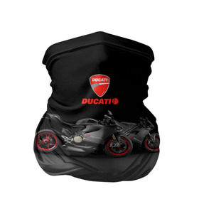 Бандана-труба 3D с принтом Ducati 2 в Петрозаводске, 100% полиэстер, ткань с особыми свойствами — Activecool | плотность 150‒180 г/м2; хорошо тянется, но сохраняет форму | ducati | moto | дукати | мото | мотоцикл | мотоциклы
