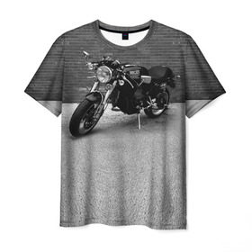 Мужская футболка 3D с принтом Ducati 1 в Петрозаводске, 100% полиэфир | прямой крой, круглый вырез горловины, длина до линии бедер | Тематика изображения на принте: ducati | moto | дукати | мото | мотоцикл | мотоциклы