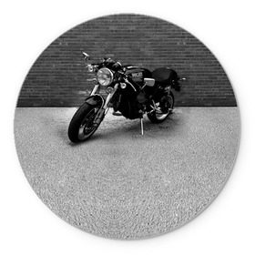 Коврик круглый с принтом Ducati 1 в Петрозаводске, резина и полиэстер | круглая форма, изображение наносится на всю лицевую часть | ducati | moto | дукати | мото | мотоцикл | мотоциклы