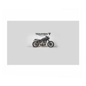 Бумага для упаковки 3D с принтом Triumph 2 в Петрозаводске, пластик и полированная сталь | круглая форма, металлическое крепление в виде кольца | moto | triumph | мотоцикл | мотоциклы | триумф