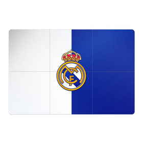 Магнитный плакат 3Х2 с принтом Real Madrid в Петрозаводске, Полимерный материал с магнитным слоем | 6 деталей размером 9*9 см | football | испания | клуб | мадрид | реал | фк | футбольный