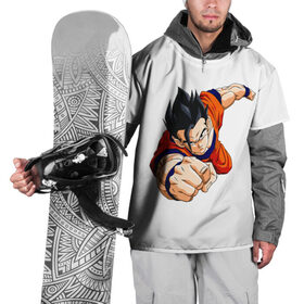 Накидка на куртку 3D с принтом Dragon Ball в Петрозаводске, 100% полиэстер |  | Тематика изображения на принте: 