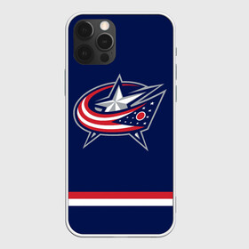 Чехол для iPhone 12 Pro с принтом Columbus Blue Jackets в Петрозаводске, силикон | область печати: задняя сторона чехла, без боковых панелей | columbus blue jackets | hockey | nhl | нхл | хоккей