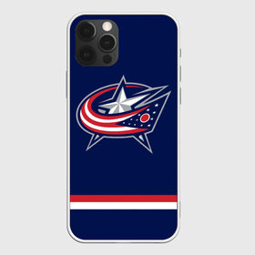 Чехол для iPhone 12 Pro Max с принтом Columbus Blue Jackets в Петрозаводске, Силикон |  | columbus blue jackets | hockey | nhl | нхл | хоккей