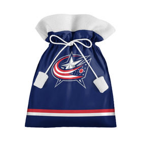 Подарочный 3D мешок с принтом Columbus Blue Jackets в Петрозаводске, 100% полиэстер | Размер: 29*39 см | columbus blue jackets | hockey | nhl | нхл | хоккей