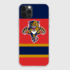 Чехол для iPhone 12 Pro Max с принтом Florida Panthers в Петрозаводске, Силикон |  | Тематика изображения на принте: florida panthers | hockey | nhl | нхл | хоккей