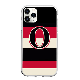 Чехол для iPhone 11 Pro матовый с принтом Ottawa Senators O в Петрозаводске, Силикон |  | hockey | nhl | ottawa senators | нхл | хоккей