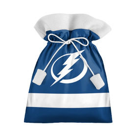 Подарочный 3D мешок с принтом Tampa Bay Lightning в Петрозаводске, 100% полиэстер | Размер: 29*39 см | Тематика изображения на принте: hockey | nhl | tampa bay lightning | нхл | хоккей