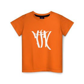 Детская футболка хлопок с принтом ТГК в Петрозаводске, 100% хлопок | круглый вырез горловины, полуприлегающий силуэт, длина до линии бедер | триагрутрика