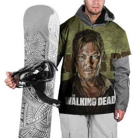 Накидка на куртку 3D с принтом Дэрил Диксон в Петрозаводске, 100% полиэстер |  | Тематика изображения на принте: ходячие мертвецы