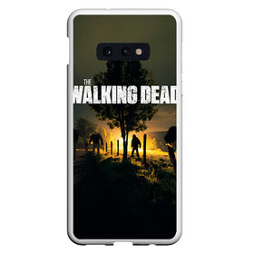 Чехол для Samsung S10E с принтом Walking Dead в Петрозаводске, Силикон | Область печати: задняя сторона чехла, без боковых панелей | Тематика изображения на принте: ходячие мертвецы