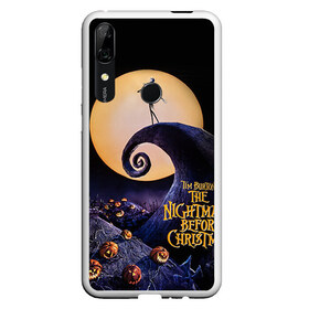 Чехол для Honor P Smart Z с принтом nightmare before christmas в Петрозаводске, Силикон | Область печати: задняя сторона чехла, без боковых панелей | helloween | бертон | бугимен | бугимэн | вампиры | джек скелингтон | доктор филькельштейн | корыто | крыто | кукла | повелитель тыкв | рождество | сhristmas | салли | тим | тим бертон | тыква | хеллоуин | шито