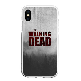 Чехол для iPhone XS Max матовый с принтом The Walking Dead в Петрозаводске, Силикон | Область печати: задняя сторона чехла, без боковых панелей | the walking dead | америка | апокалипсис | глен | дерил | зомби | карл | кровь | рик | сша | ходячие мертвецы