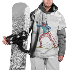 Накидка на куртку 3D с принтом Спортсмен биатлонист в Петрозаводске, 100% полиэстер |  | biathlon | биатлон | гонка | зимний спорт | кубок мира | олимпиада | спорт | спринт | чемпионат | чемпионат мира | эстафета