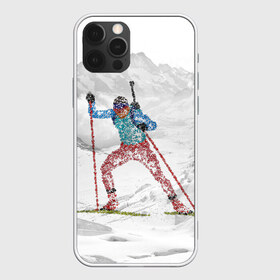 Чехол для iPhone 12 Pro Max с принтом Спортсмен биатлонист в Петрозаводске, Силикон |  | biathlon | биатлон | гонка | зимний спорт | кубок мира | олимпиада | спорт | спринт | чемпионат | чемпионат мира | эстафета
