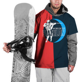 Накидка на куртку 3D с принтом Biathlon worldcup в Петрозаводске, 100% полиэстер |  | biathlon | биатлон | гонка | зимний спорт | кубок мира | олимпиада | спорт | спринт | чемпионат | чемпионат мира | эстафета