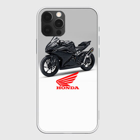 Чехол для iPhone 12 Pro с принтом Honda 3 в Петрозаводске, силикон | область печати: задняя сторона чехла, без боковых панелей | honda | moto | мото | мотоцикл | мотоциклы | хонда