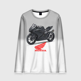 Мужской лонгслив 3D с принтом Honda 3 в Петрозаводске, 100% полиэстер | длинные рукава, круглый вырез горловины, полуприлегающий силуэт | honda | moto | мото | мотоцикл | мотоциклы | хонда