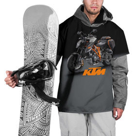 Накидка на куртку 3D с принтом KTM 4 в Петрозаводске, 100% полиэстер |  | ktm | moto | катээм | ктм | мото | мотоцикл | мотоциклы