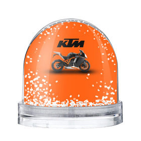 Снежный шар с принтом KTM 1 в Петрозаводске, Пластик | Изображение внутри шара печатается на глянцевой фотобумаге с двух сторон | ktm | moto | катээм | ктм | мото | мотоцикл | мотоциклы