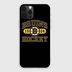 Чехол для iPhone 12 Pro Max с принтом Boston Bruins в Петрозаводске, Силикон |  | boston bruins | nxl | stanley cup | хоккей