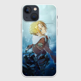 Чехол для iPhone 13 mini с принтом Snow в Петрозаводске,  |  | annie leonhardt | attack on titan | атака титанов | вторжение гигантов | леонхарт | энни леонхардт